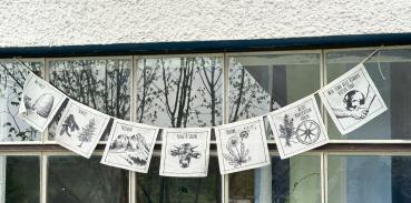 Vintage (Länge S - 7 Fähnchen)